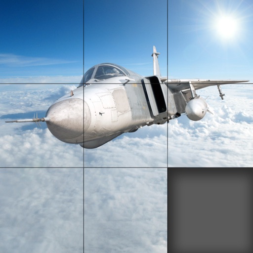 Aah! Games 4 all - Aviation Slide Puzzle iOS App