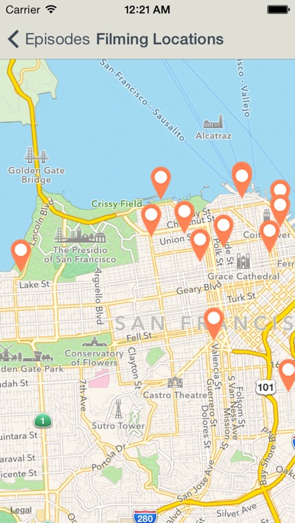 Filming Locations of the Streets of San Francisco