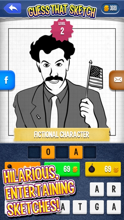 Guess That Sketch: a picture quiz about movies, tv shows, music and celebrities!