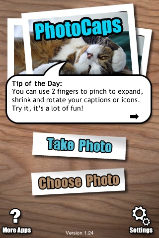 PhotoCaps - Best App for Captions, Labels, Clipart on your photos screenshot 4