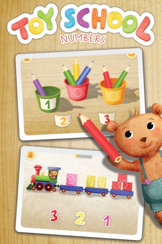 Toy School - Numbers (Free Kids Educational Game) screenshot 2