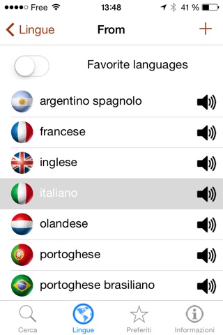 Dictionnaire multilingue du football en 10 langues - Français, Anglais, Allemand, Espagnol,  Espagnol argentin, Italien, Portugais, Portugais brésilien, Néerlandais, Russe et Ukrainien. screenshot 2