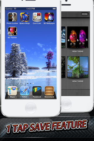 3D Themer FREE HD - Retina Wallpaper, Themes and Backgrounds for IOS 7 screenshot 4