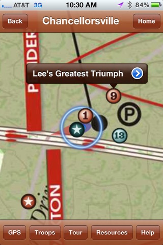Chancellorsville Battle App screenshot 2