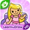 Kids Drawing: Princess - Free Coloring and Drawing for Kids with Princesses, Ponies and Fairy Tale Characters!