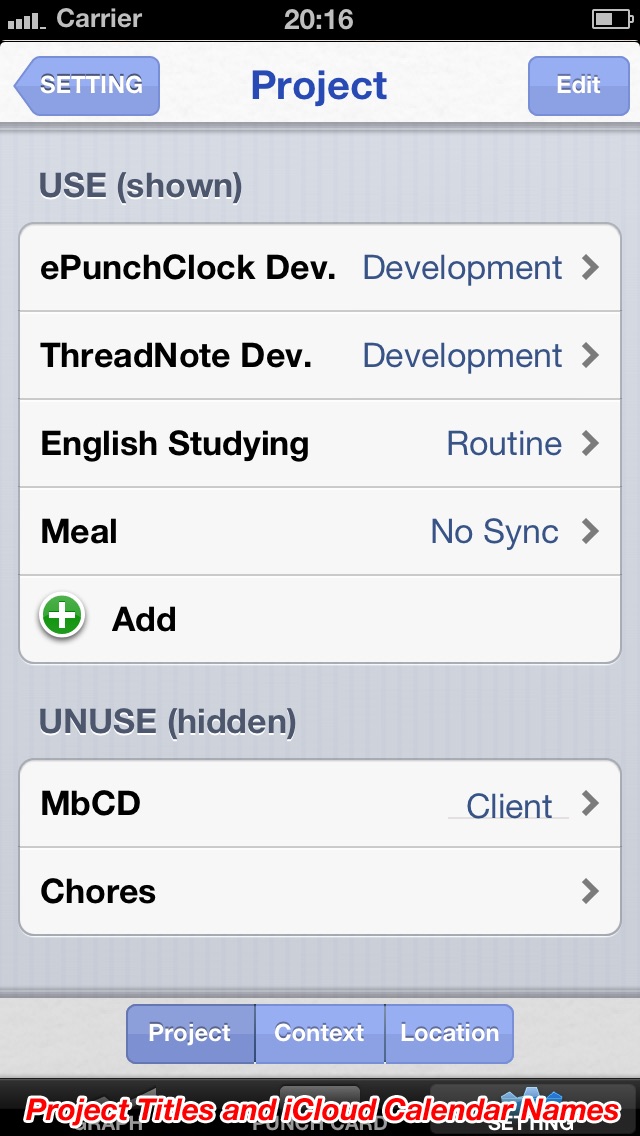 ePunchClockのスクリーンショット4 ePunchClockのスクリーンショット4