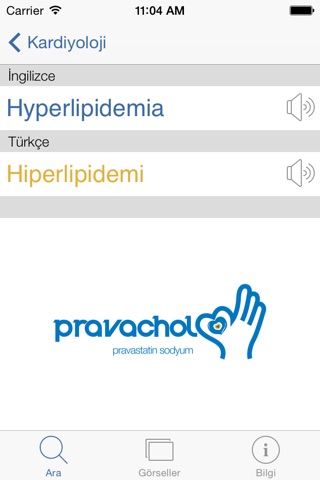 Kardiyoloji Sesli Sözlük screenshot 3