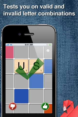 QI IQ - learn two letter words for word games with friends screenshot 2