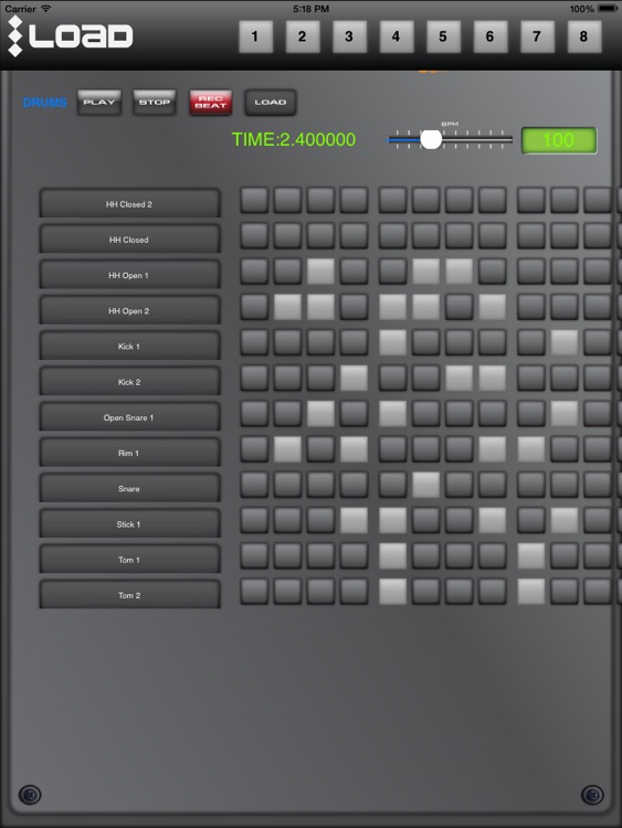 Drum Machine Beatmaker HD screenshot-3