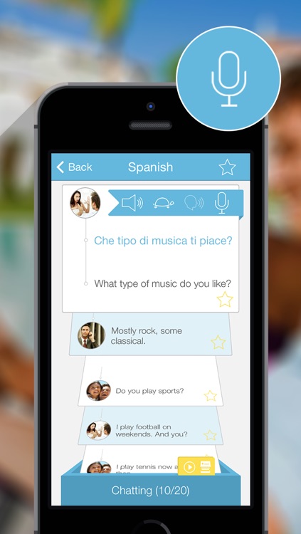 DuoSpeak Italian: Interactive Conversations - learn to speak a language - vocabulary lessons and audio phrases for travel, school, business and speaking fluently