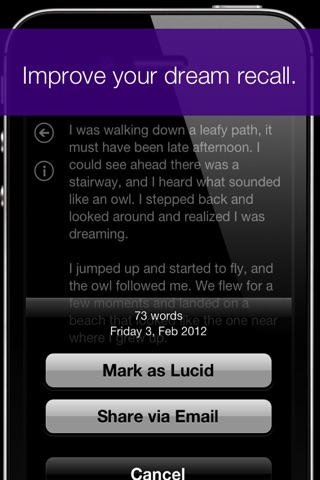 Dreamer - Lucid Dreaming Journal & Dream Diary screenshot 3