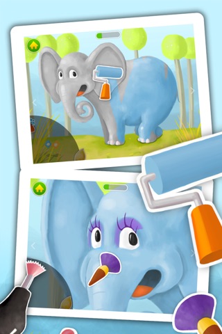 Elephant Care and Dress Up - Free Kids Game screenshot 2