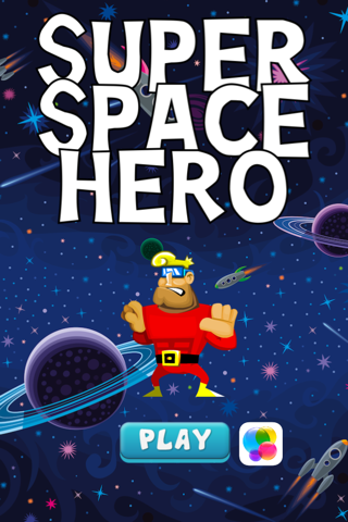 A super-hero in space – action jumping game from another galaxy with heroes screenshot 2