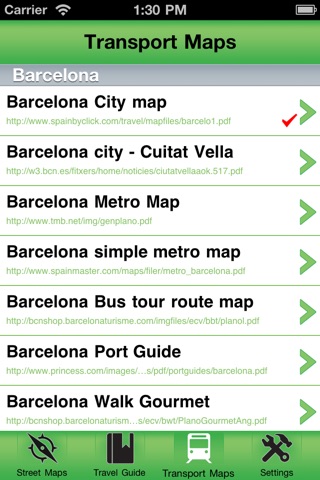 Barcelona Offline Street Map screenshot 3