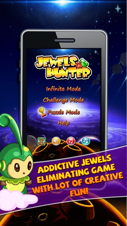 Jewels Hunter Lite - Eliminate Gems and Save Dora