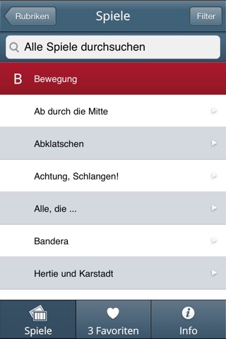 Koppelsberger Spielekartei screenshot 2