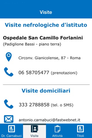 Dr. Antonio Carnabuci - Roma screenshot 2