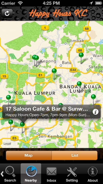 Happy Hours Kuala Lumpur screenshot-3