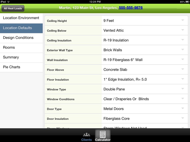 Heat Load Calculator Free for iPad(圖3)-速報App