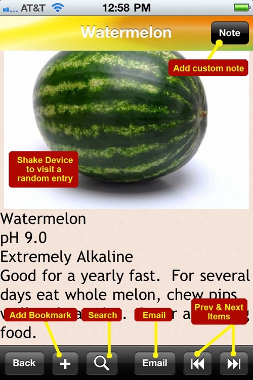 Alkaline Food for Health screenshot-4