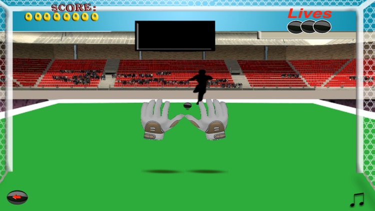 A Stickman Goalie Shootout Free Version : Save the Penalty Kick Goalkeeper! screenshot-3