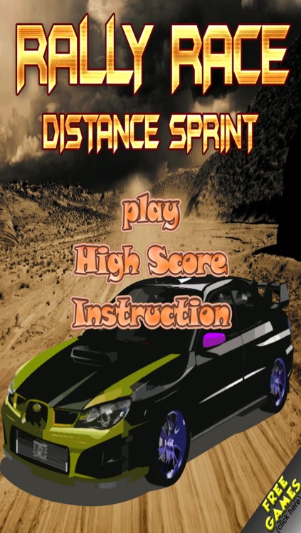 Car Rally Race Distance Sprint Racing Game