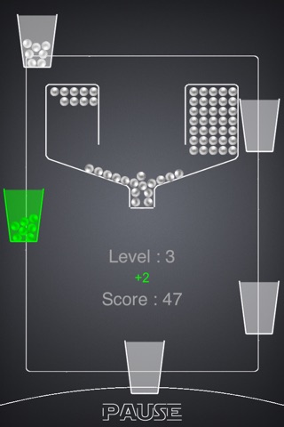 Catch the 100 Balls in Moving Buckets screenshot 3
