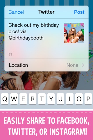 Birthday Booth screenshot 3