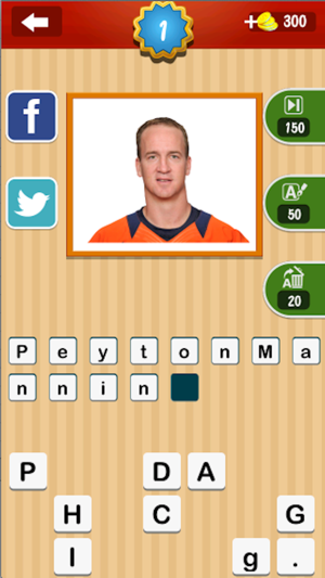 American Football Quiz-Guess sports's super star(圖3)-速報App