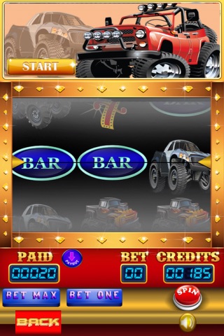 Monster Truck Slots - Offroad Las Vegas Destruction screenshot 3