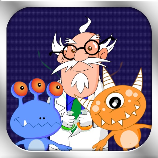 Mad Simon And Monsters Free Icon