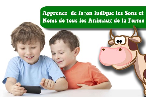 Farm Animals Cartoon Jigsaw Puzzle for kids and toddlers screenshot 3