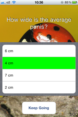 Sex Quiz screenshot 2