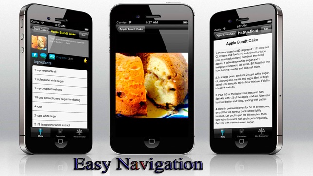 Cake Recipes for iPhone, iPod and iPad(圖2)-速報App