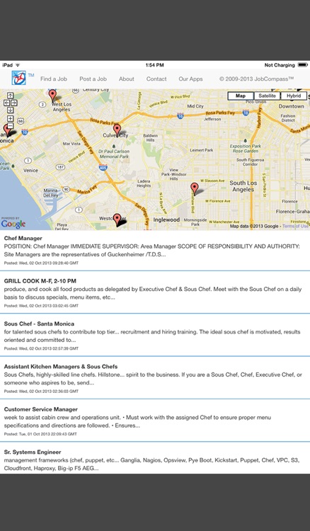 JobCompass - Find millions of jobs near you in over 55 countries