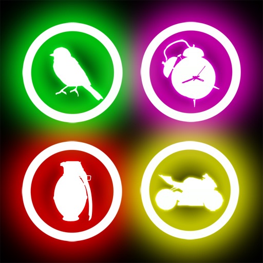 Glow Sound Buttons FREE icon