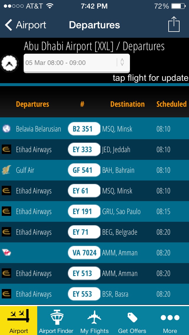 Abu Dhabi Airport - F... screenshot1