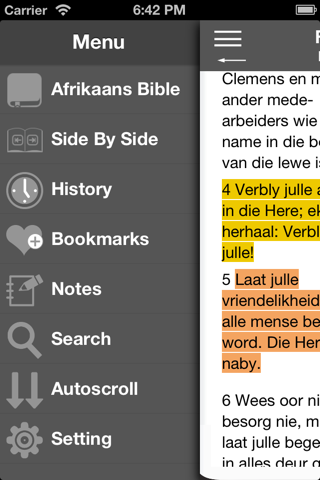 Afrikaans Bible (1953) screenshot 2