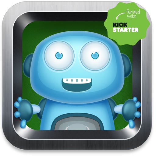 a robot story - binary calculator iOS App