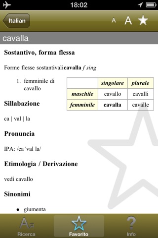 IT Dizionario Italiano screenshot 4