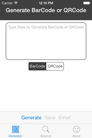 BarQR-Code screenshot 2