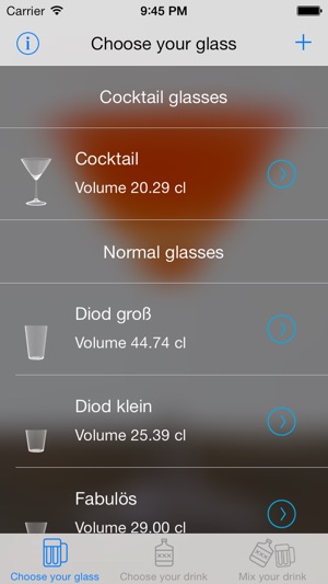 Cocktails - Virtual Drink Mixer and Reci