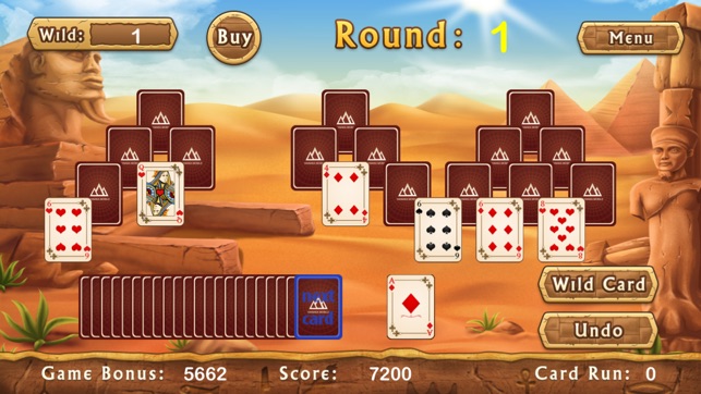 Egyptian Pyramid Solitaire - For VIP Poker Players(圖3)-速報App