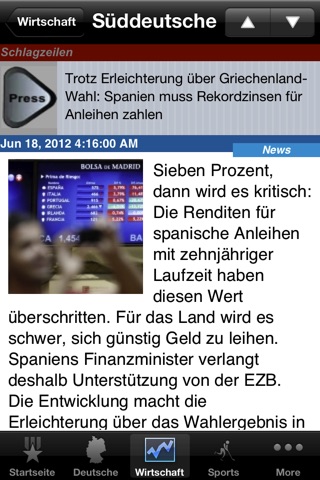 Germany News, de Deutsch Online Papers screenshot 3