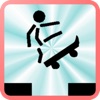 スケ棒人間 無料のスケボーゲーム gogo!sk8er