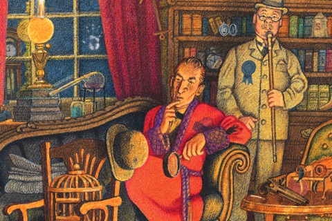 Hidden Object Game - Sherlock Holmes: The Blue Diamond screenshot 2