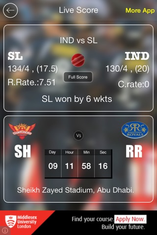 Sunrisers Hyderabad IPL7 screenshot 2