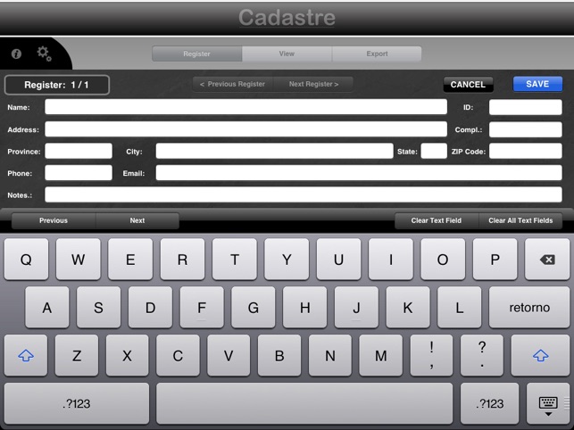 CADASTRE