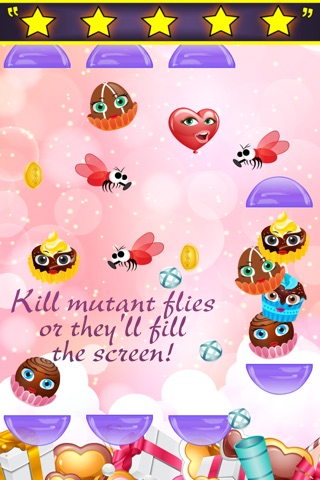 Candy Catch – Sweet Pink Valentine’s Day Chocolate Fun Sweetheart Pretty Love Game screenshot 3
