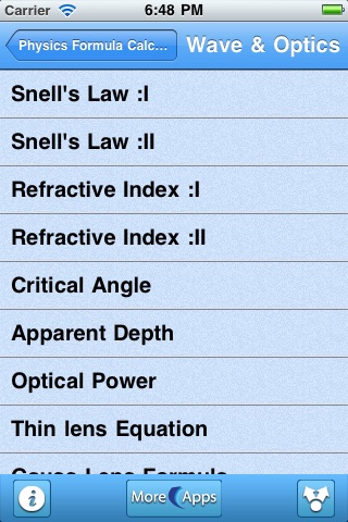 Physics Formula Calculator